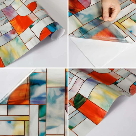 ADD.HERES Passion Decorative Window Film Static Cling