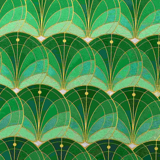 ADD.HERES Aqua Luster 3D Stained Glass Window Film Static Cling