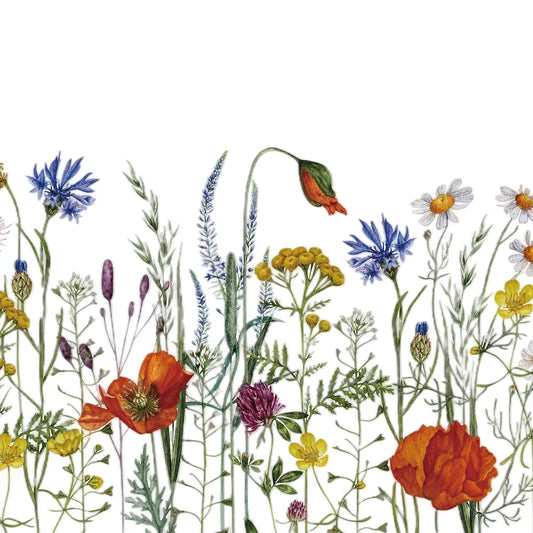 ADD.HERES Butterfly Among The Flowers 3D Stained Glass Window Film Static Cling