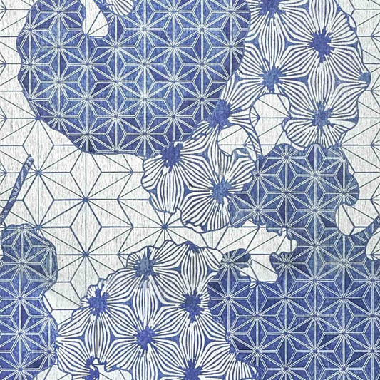 ADD.HERES Paper Flower Stationery 3D Stained Glass Window Film Static Cling