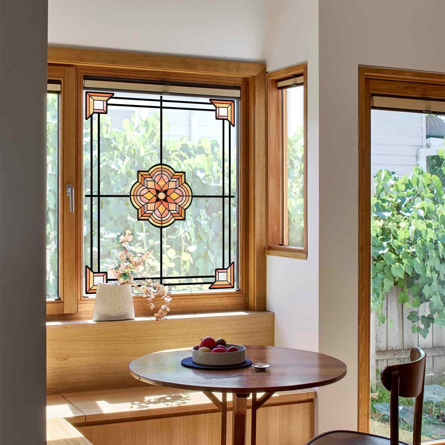 ADD.HERES Spessart 3D Stained Glass Window Film Static Cling