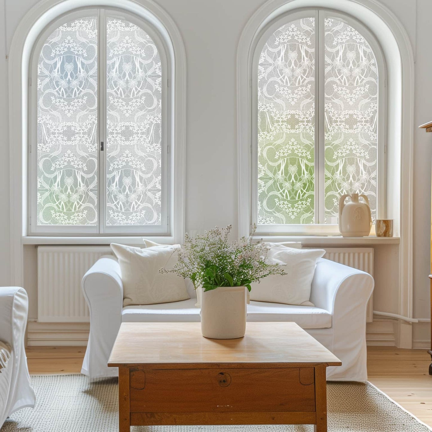 ADD.HERES Lolita 3D Stained Glass Window Film Static Cling