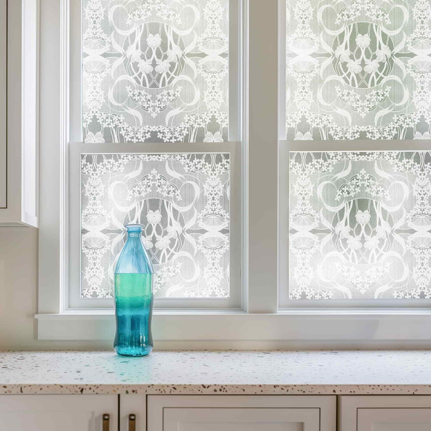 ADD.HERES Lolita 3D Stained Glass Window Film Static Cling