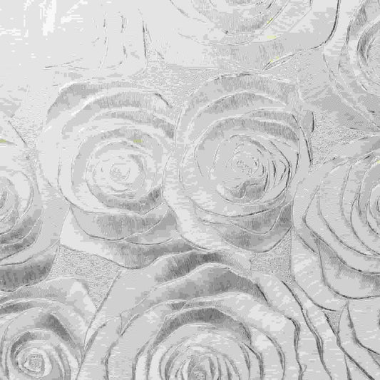 ADD.HERES Sea of Flowers 3D Stained Glass Window Film Static Cling