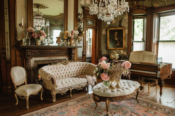 victorian house interior