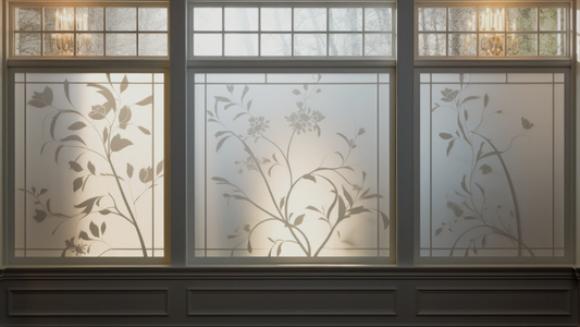 Transform Your Space with Etched Glass Window Film — A Stylish and Practical Privacy Solution