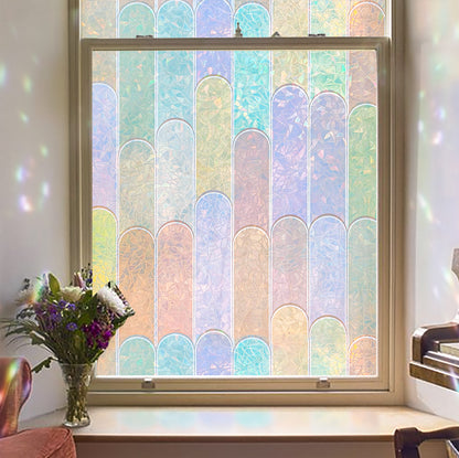 ADD.HERES Laser Macaron Decorative & Privacy Window Film