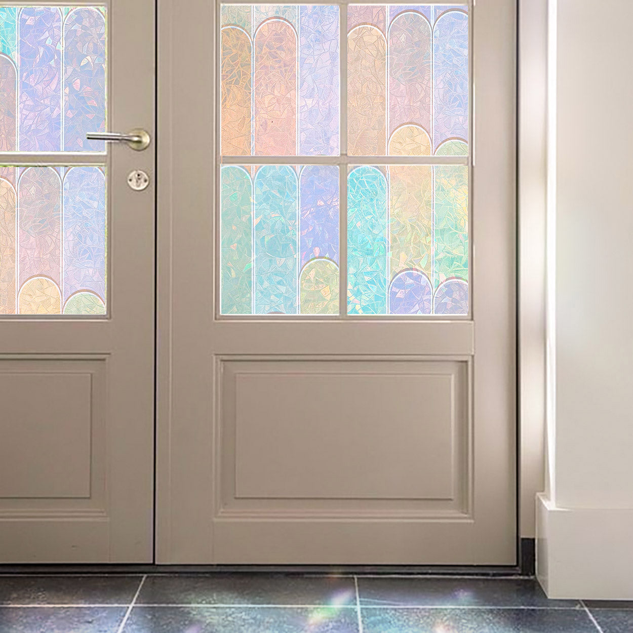ADD.HERES Laser Macaron Decorative & Privacy Window Film