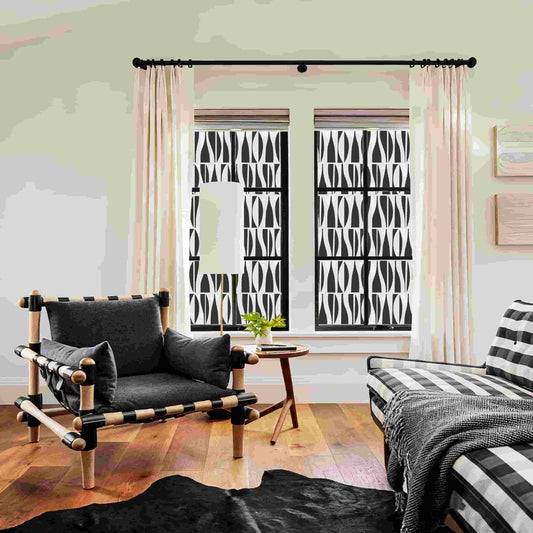 ADD.HERES Simple Shadow 3D Stained Glass Window Film Static Cling