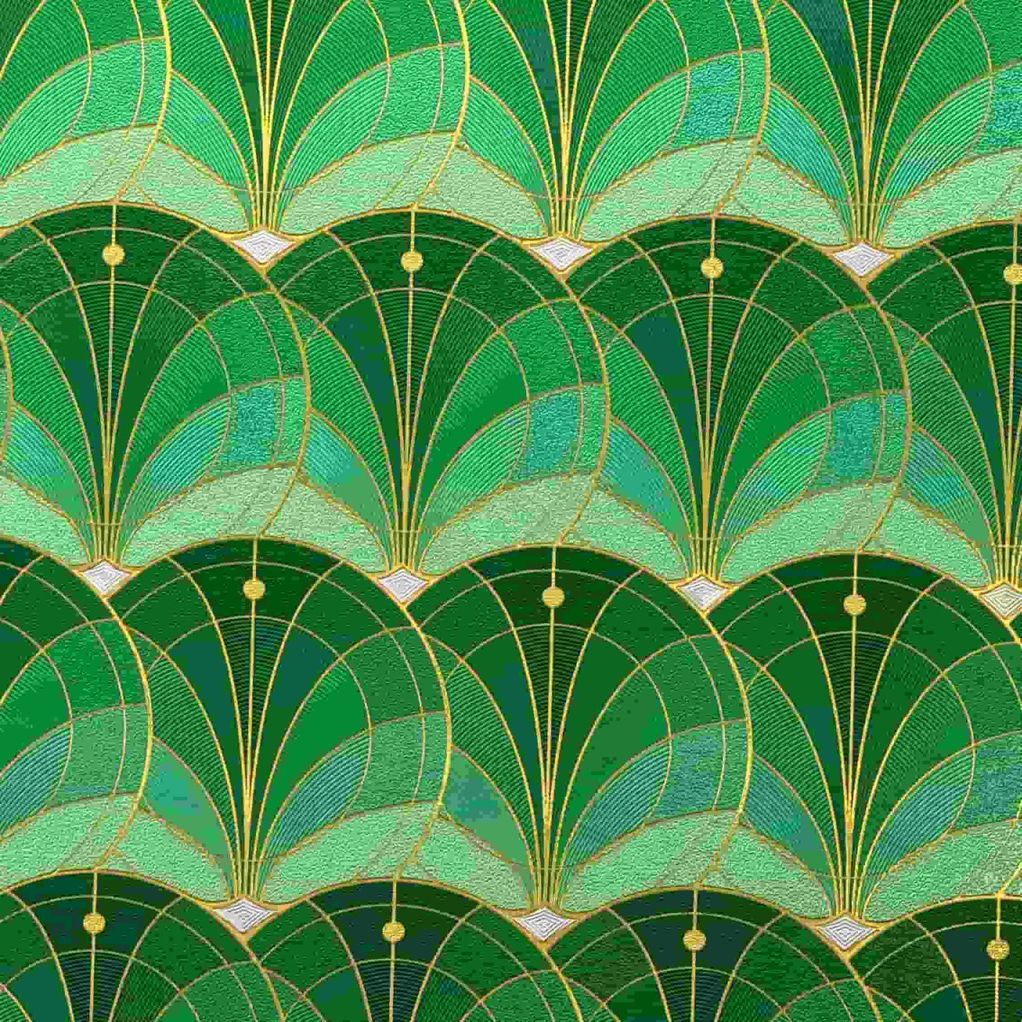 ADD.HERES Aqua Luster 3D Stained Glass Window Film Static Cling