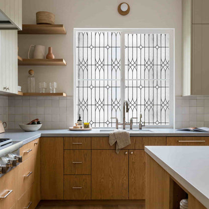 ADD.HERES Dusseldorf 3D Stained Glass Window Film Static Cling