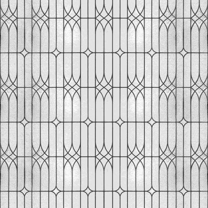 ADD.HERES Dusseldorf 3D Stained Glass Window Film Static Cling