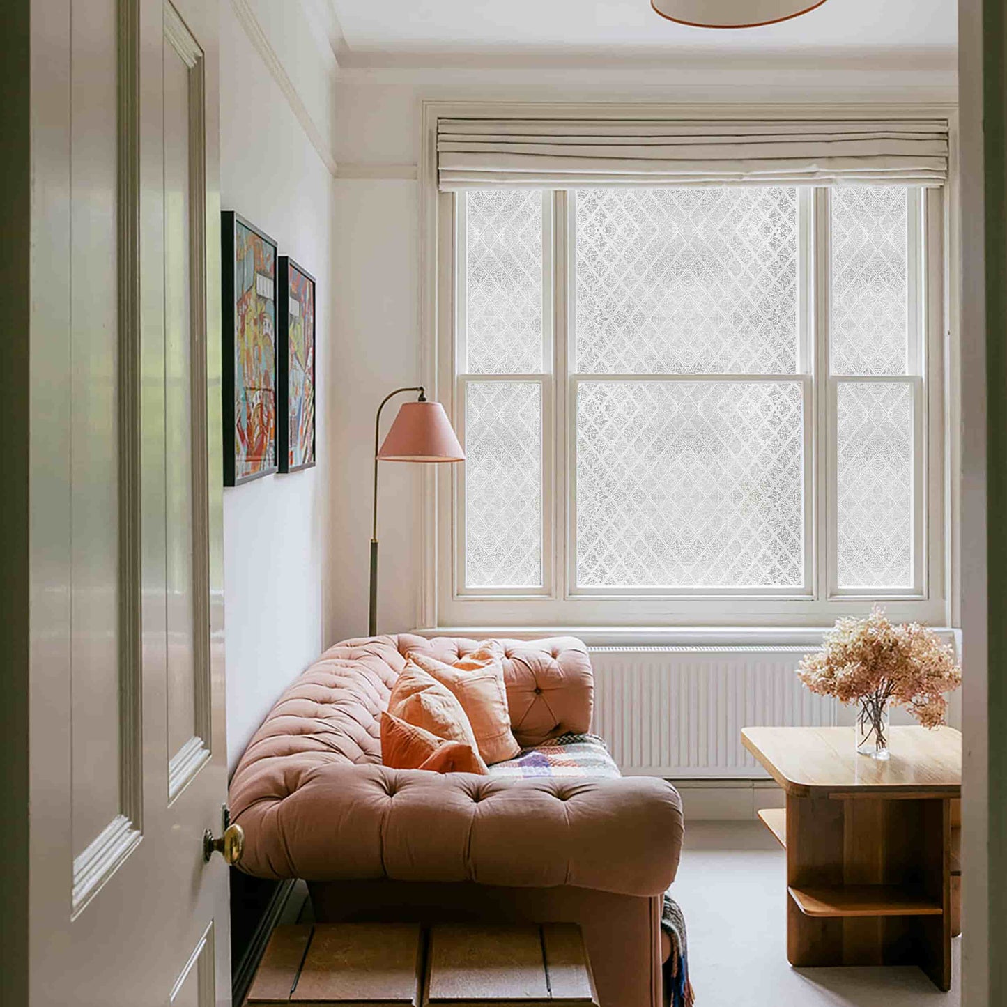 ADD.HERES Gleaming Wings 3D Stained Glass Window Film Static Cling