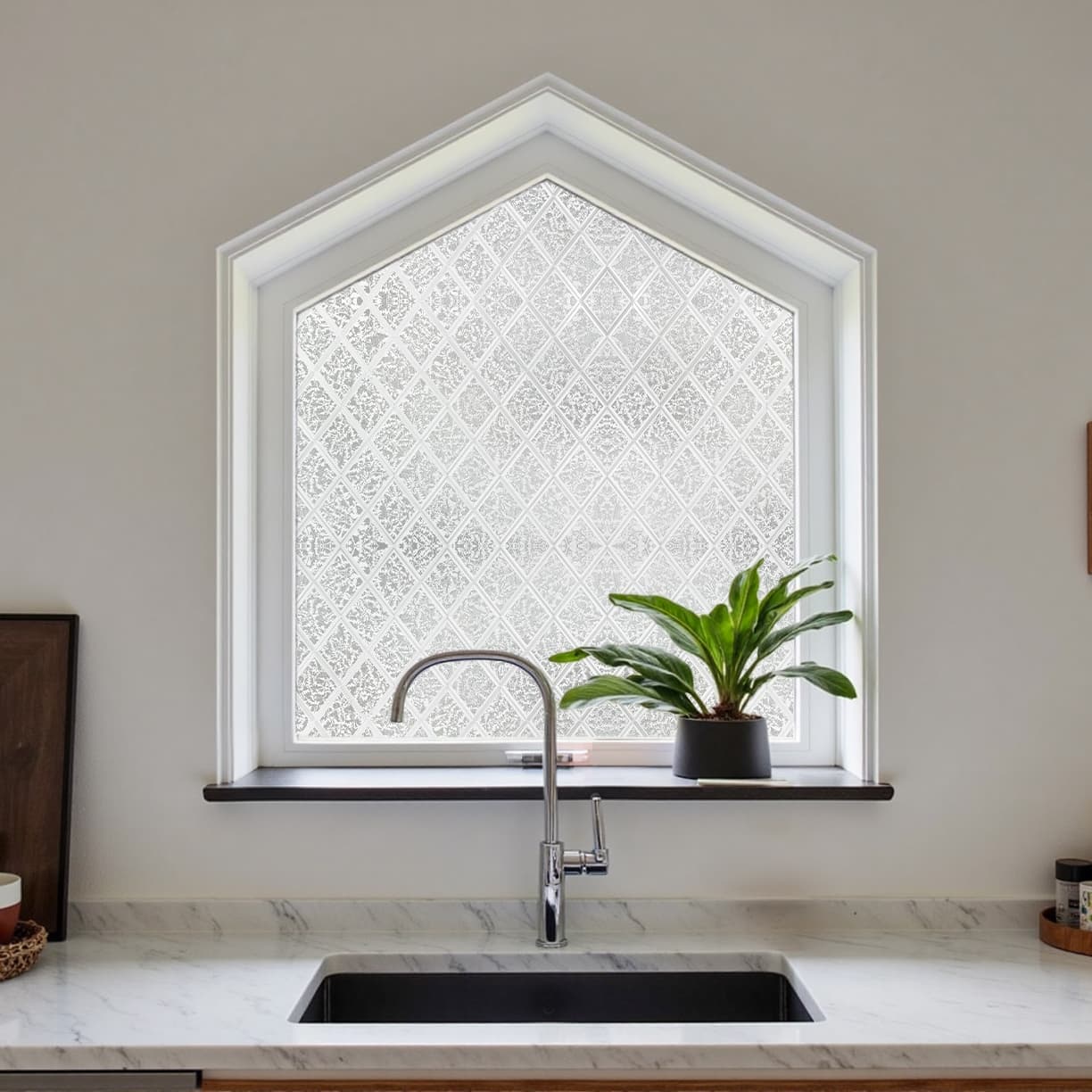 ADD.HERES Gleaming Wings 3D Stained Glass Window Film Static Cling