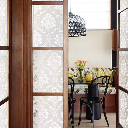 ADD.HERES Shorttube Lycoris 3D Stained Glass Window Film Static Cling