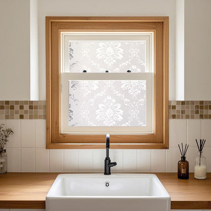 ADD.HERES Shorttube Lycoris 3D Stained Glass Window Film Static Cling