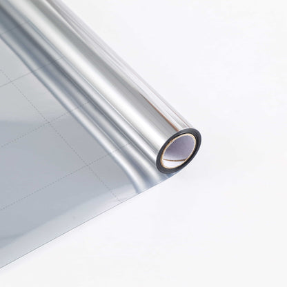 ADD.HERES Silver One Way Solar Control Window Film Static Cling