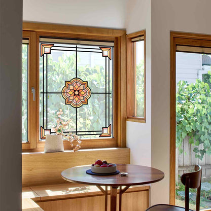 ADD.HERES Spessart 3D Stained Glass Window Film Static Cling