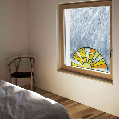 ADD.HERES Sunshine Catcher 3D Stained Glass Window Film Static Cling