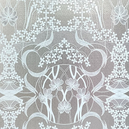 ADD.HERES Lolita 3D Stained Glass Window Film Static Cling