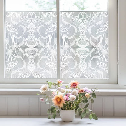 ADD.HERES Lolita 3D Stained Glass Window Film Static Cling