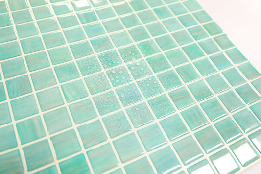 ADD.HERES Mosaic Ocean Sapphire Peel and Stick Backsplash Self-Adhesive 5 Sheets