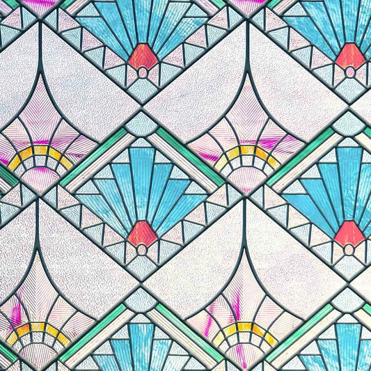 ADD.HERES Refractive Narrative 3D Stained Glass Window Film Static Cling