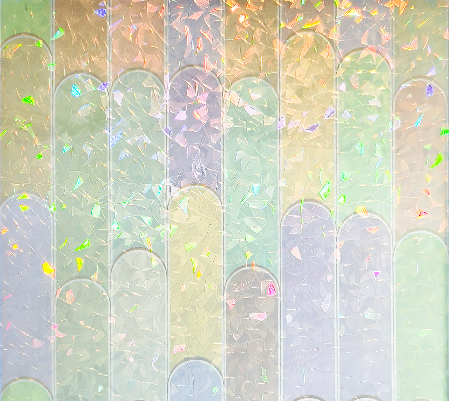 ADD.HERES Laser Macaron Decorative & Privacy Window Film