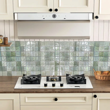 ADD.HERES Spring Moss Green Peel and Stick Backsplash Self-Adhesive 5 Sheets